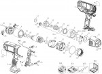 Dewalt DCF889KN-GB - Type 2 Impact Wrench Spare Parts